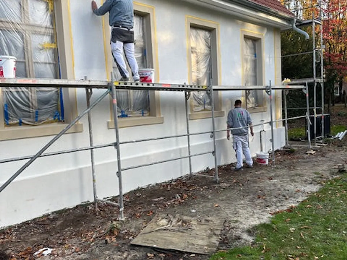 Fassadensanierung mit WDVS-System